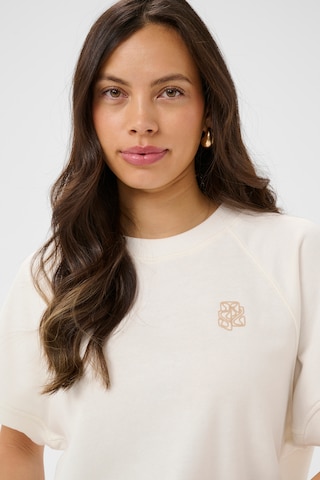 SAINT TROPEZ Sweatshirt 'PauletteSZ' i hvid