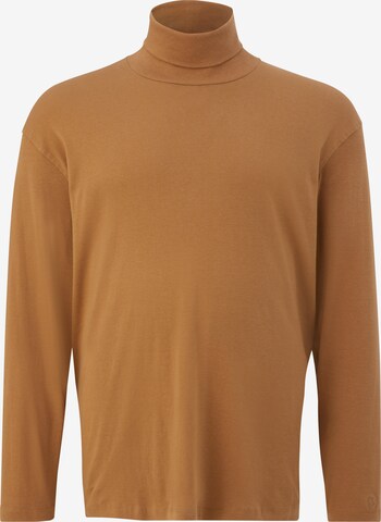 s.Oliver Men Big Sizes Shirt in Brown: front