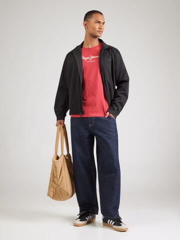 T-Shirt 'Eggo' Pepe Jeans en rouge