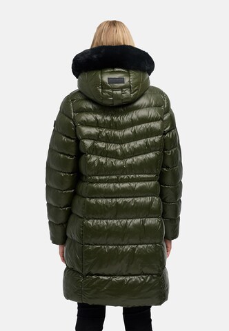 NAVAHOO Wintermantel 'Lumeiaa' in Groen