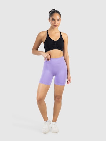 Smilodox Skinny Sportbroek 'Amaze Ultra' in Lila