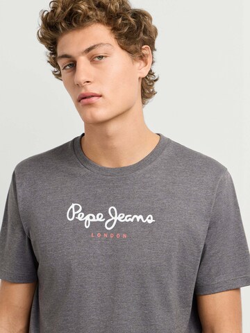 Maglietta ' EGGO  ' di Pepe Jeans in grigio