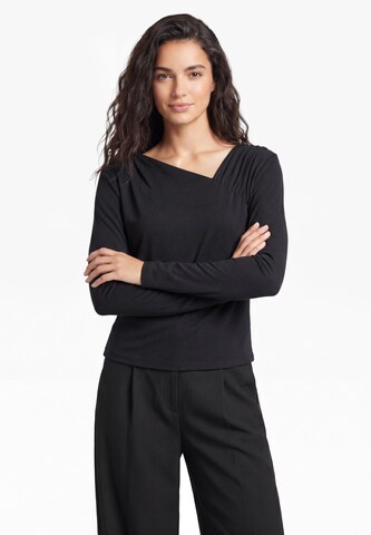 usha BLACK LABEL - Camisa em preto: frente