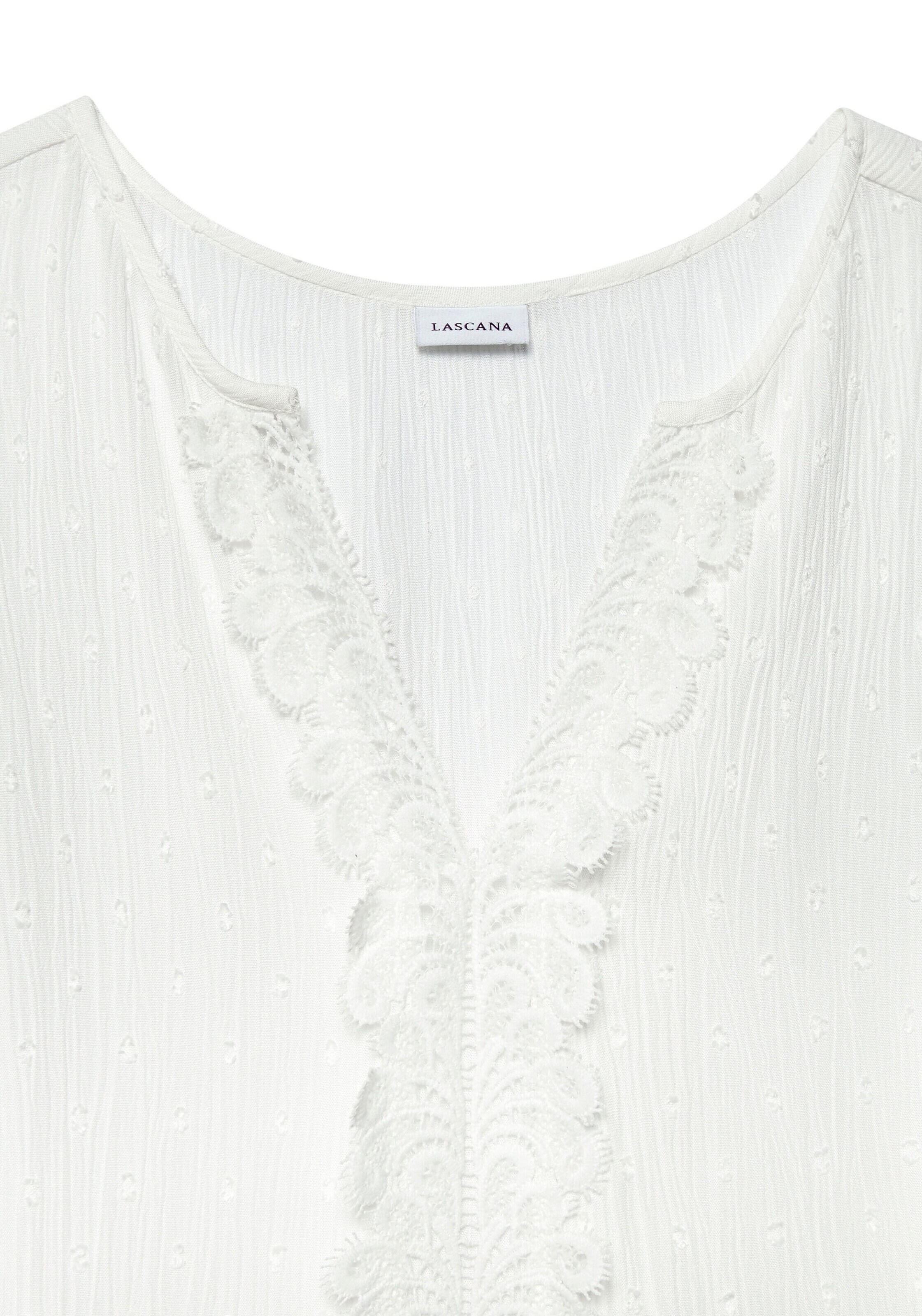 LASCANA Pluus, värv valge