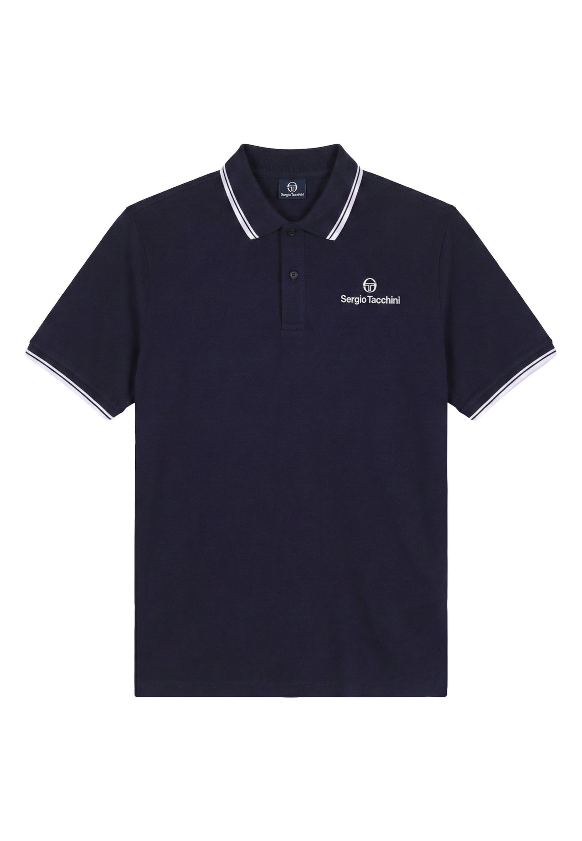 T-Shirt 'Reed 025 Co' Sergio Tacchini en bleu : devant