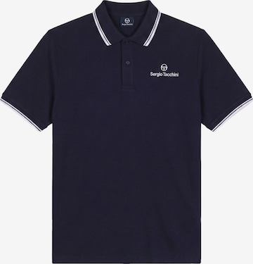 Sergio Tacchini - Camisa 'Reed 025 Co' em azul: frente