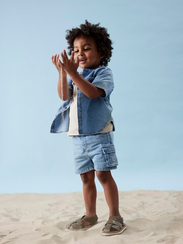 NAME IT Comfort fit Overhemd in Blauw