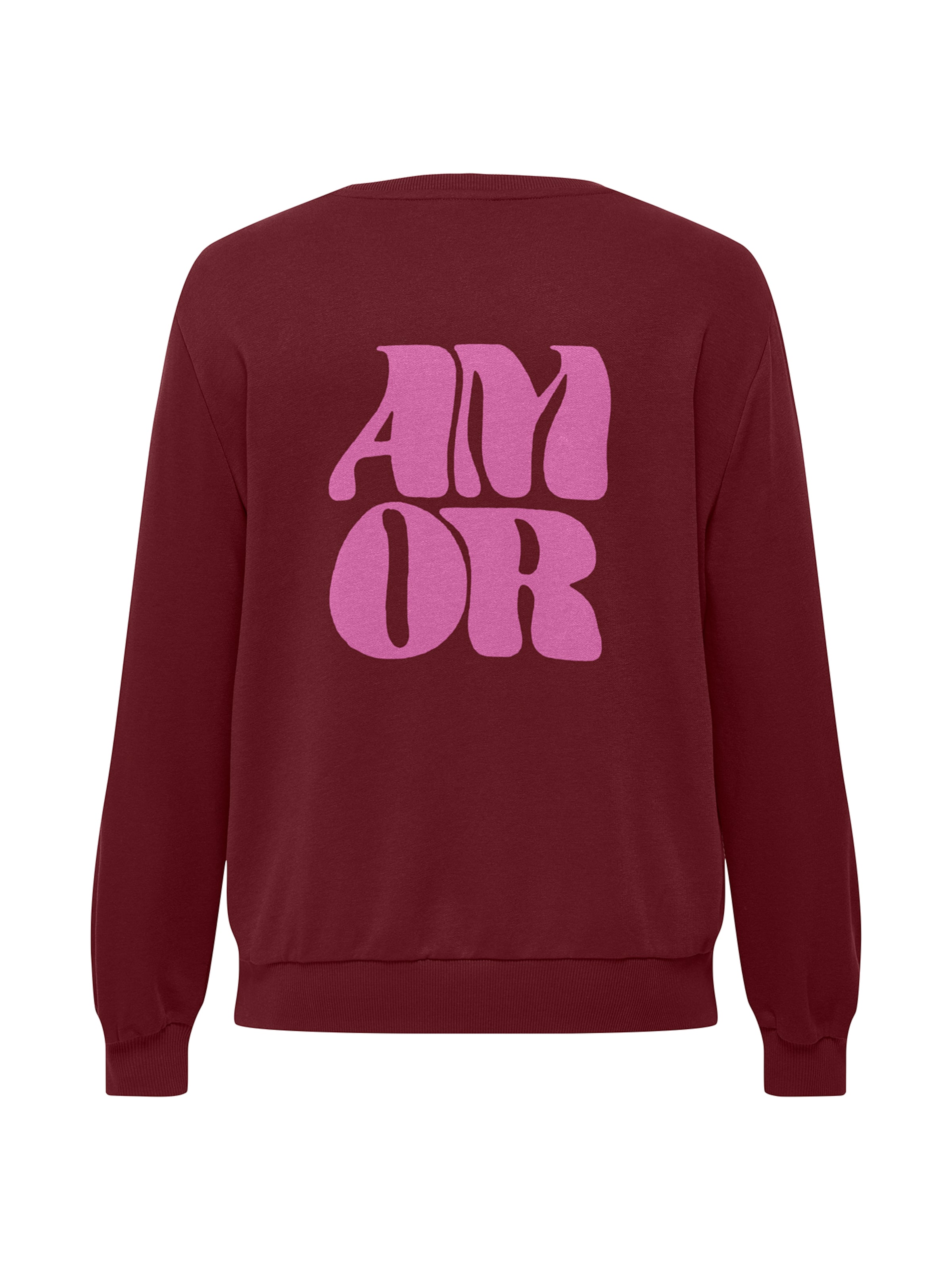 Sweat-shirt 'CARNOMI ROCK' ONLY Carmakoma en rouge