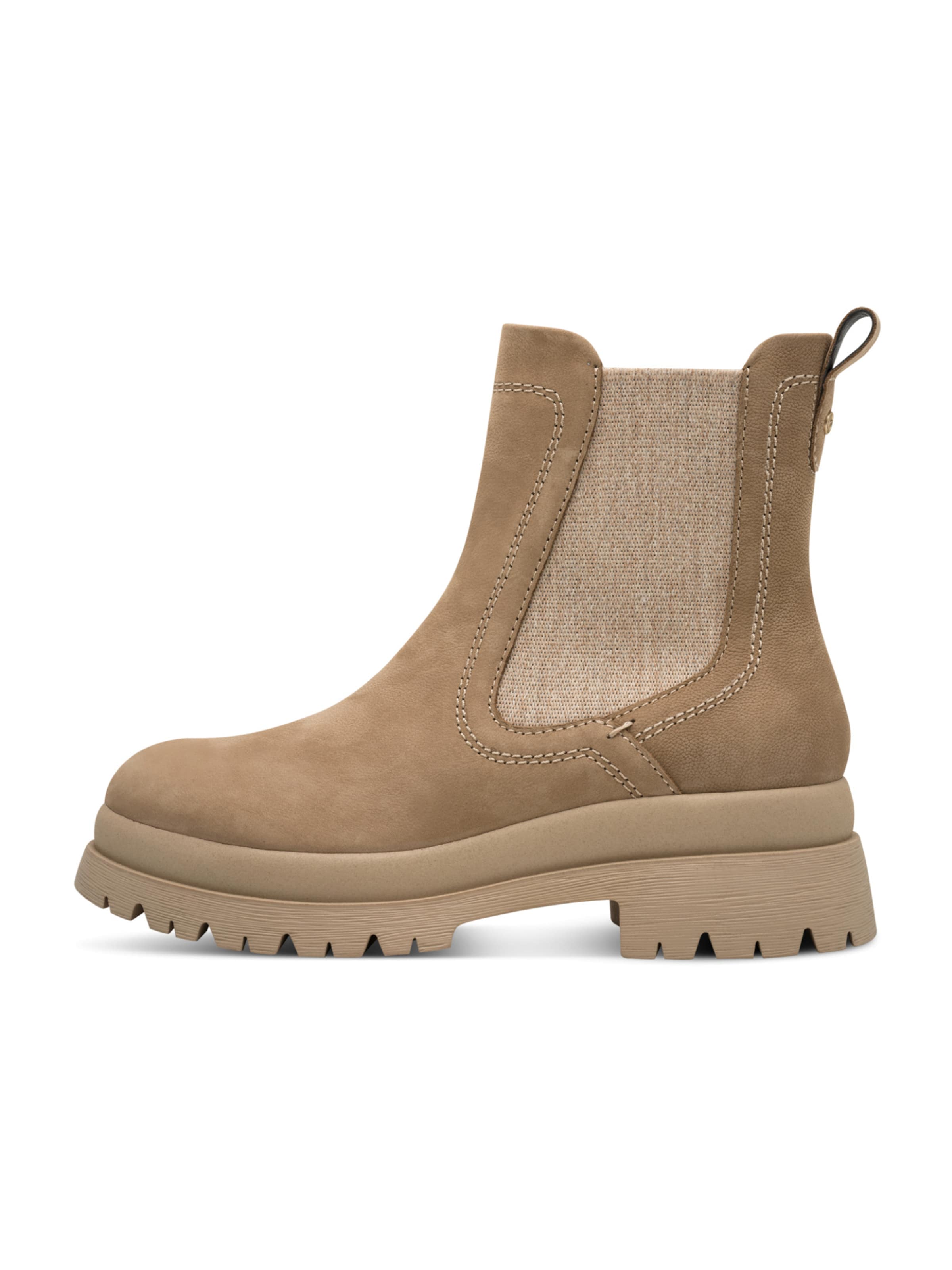 Tamaris Chelsea Boots in Beige