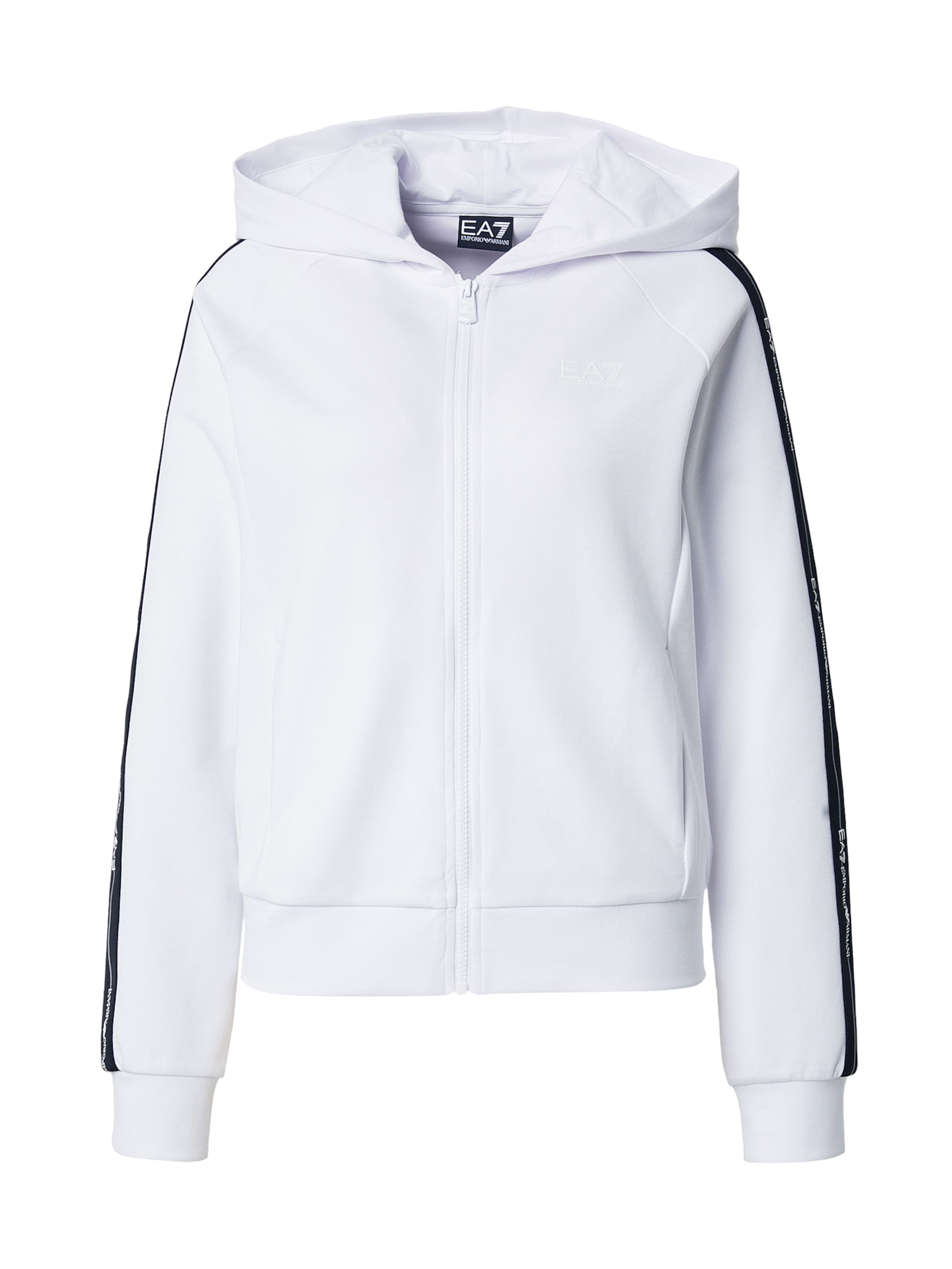 balts EA7 Emporio Armani Sportiska jaka: no priekšpuses