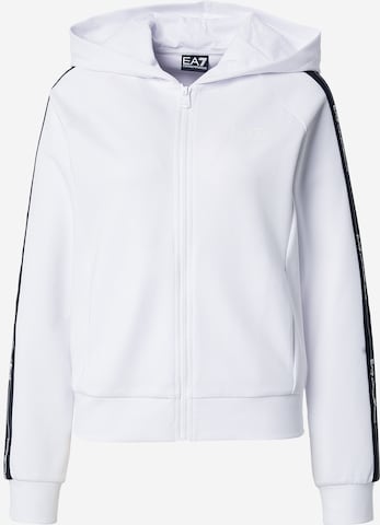 balts EA7 Emporio Armani Sportiska jaka: no priekšpuses