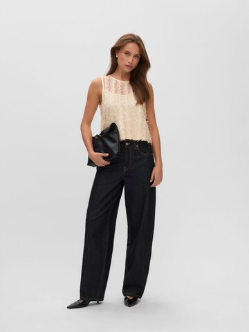 Haut 'VMOrdetta' VERO MODA en beige