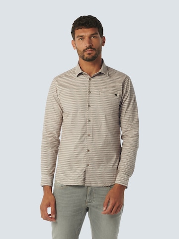 Regular fit Camicia di No Excess in beige