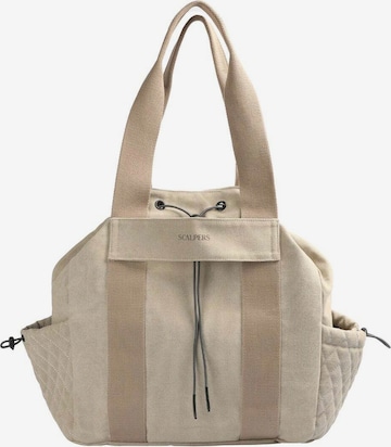 Scalpers Rugzak 'New Panama' in Beige: voorkant