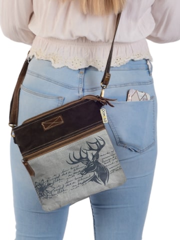 DOMELO Crossbody Bag 'Domelo' in Grey