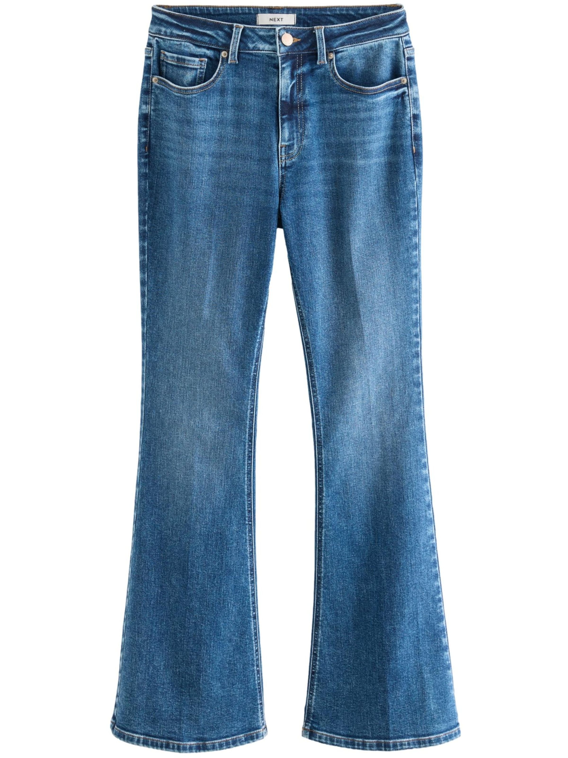 Next Zvonový Džíny – modrá: přední strana