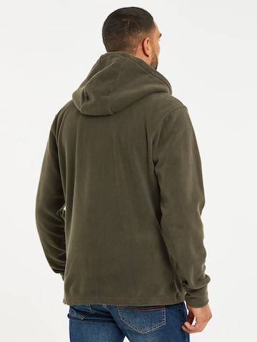 Veste en polaire 'Rueben' Threadbare en vert