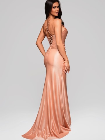 Ombre Evening dress in Orange