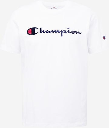 Champion Authentic Athletic Apparel Μπλουζάκι σε λευκό: μπροστά