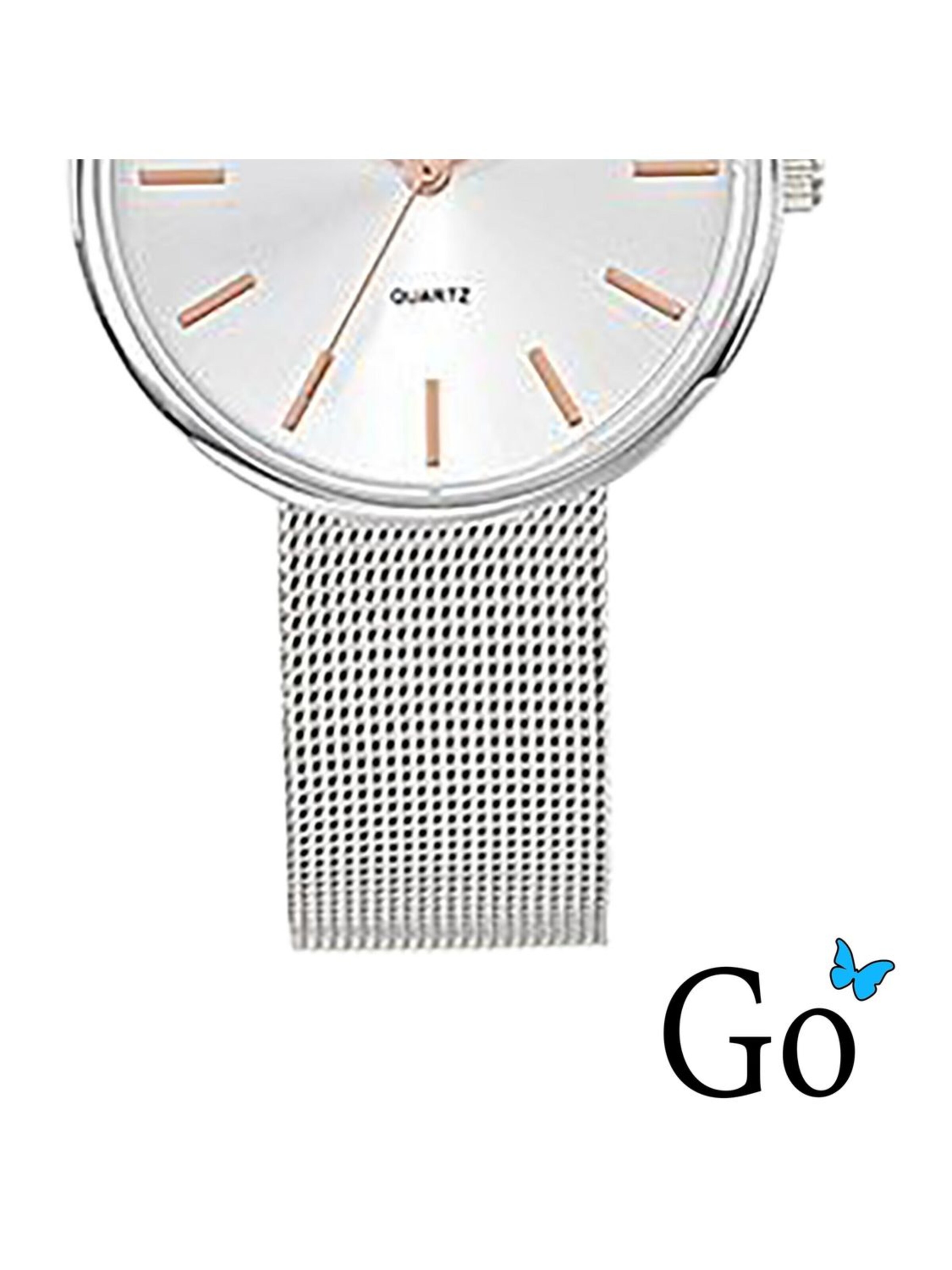 Montre à affichage analogique GO GirlOnly en argent