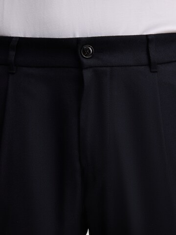 JOOP! Regular Bandplooibroek 'Lester' in Blauw