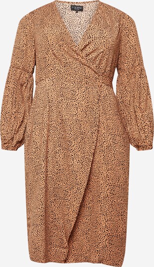 In The Style Curve Kleid 'BILLIE & SUZIE' in cognac / schwarz, Produktansicht