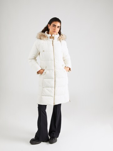 Manteau d’hiver Lauren Ralph Lauren en beige : devant