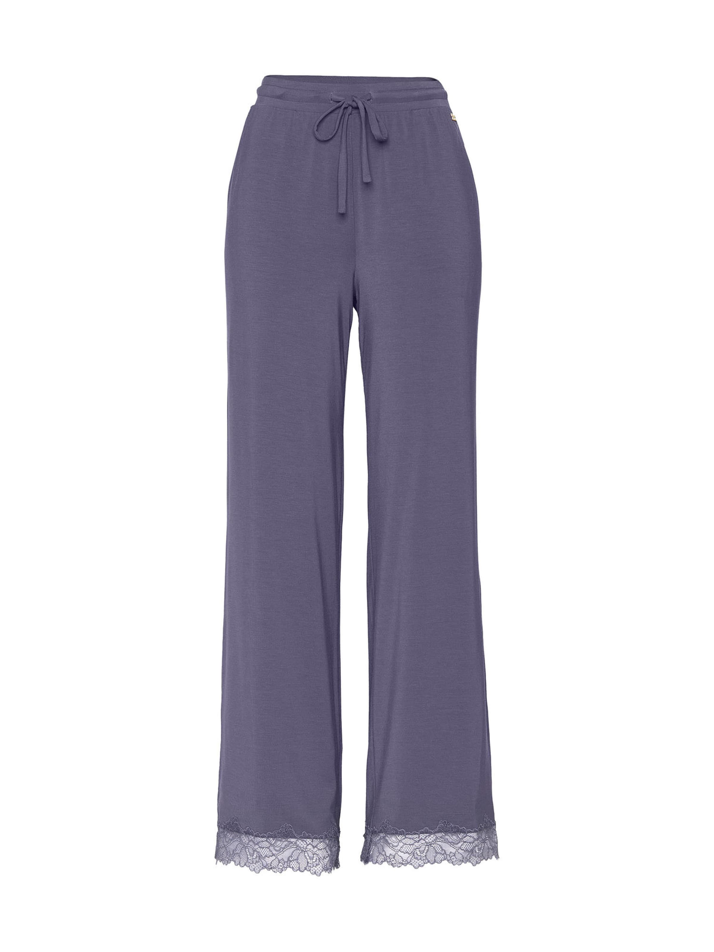 JOOP! Pyjamabroek ' Loungewear ' in Lila: voorkant