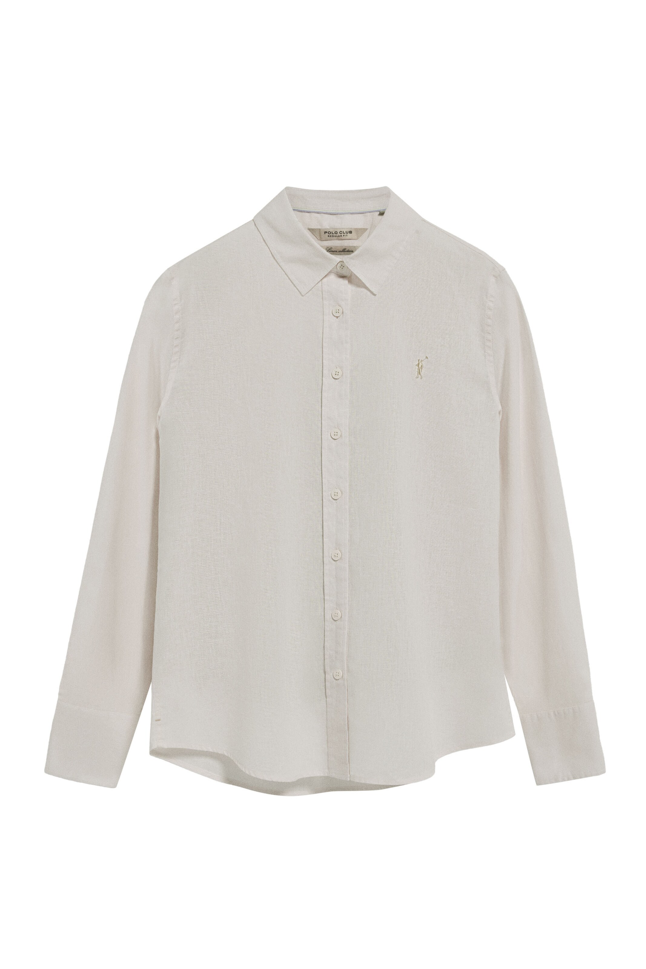 Polo Club Blouse in Beige: front