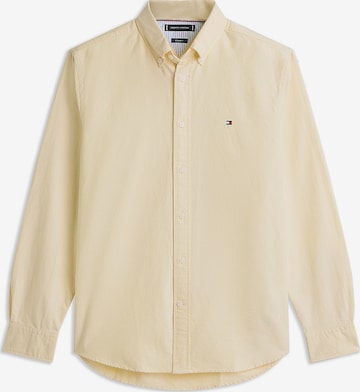 TOMMY HILFIGER Button Up Shirt in Yellow: front