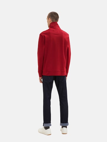 TOM TAILOR Sweatshirt i rød