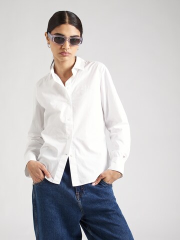 TOMMY HILFIGER Blouse 'ESSENTIAL' in White: front