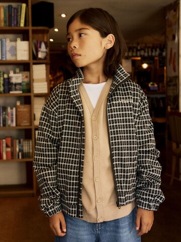 NAME IT Gebreid vest in Bruin: voorkant