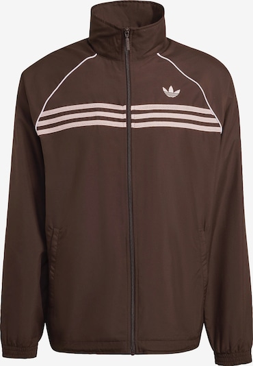 ADIDAS ORIGINALS Prijelazna jakna u smeđa / roza / bijela, Pregled proizvoda
