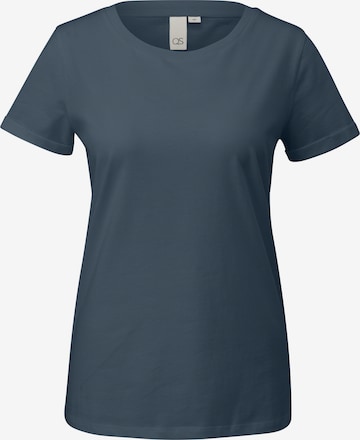 QS T-Shirt in Blau: Vorderseite