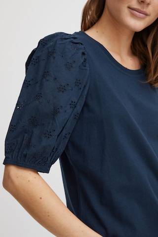 Fransa Shirt 'Mae' in Blauw