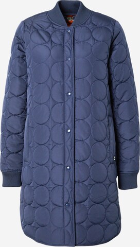 Danefae Between-Season Jacket 'Danyesplease' in Blue: front