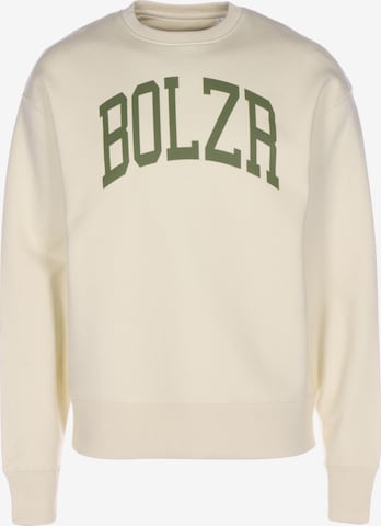 Bolzr Sweatshirt in Beige: front