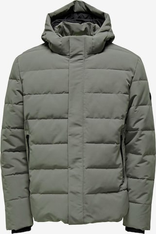 Giacca invernale 'ONSCayson' di Only & Sons in grigio: frontale
