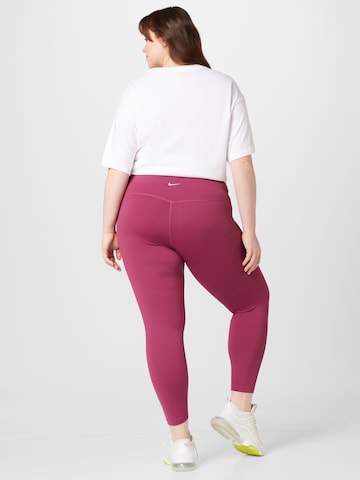 Nike Sportswear Skinny Spodnie sportowe w kolorze różowy