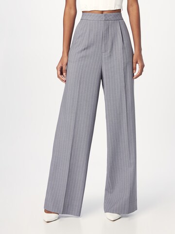 Wide Leg Pantalon à pince Copenhagen Muse en gris : devant