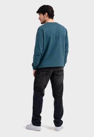 Oldskull Sweatshirt 'Basic Oldskull 25' in Blau