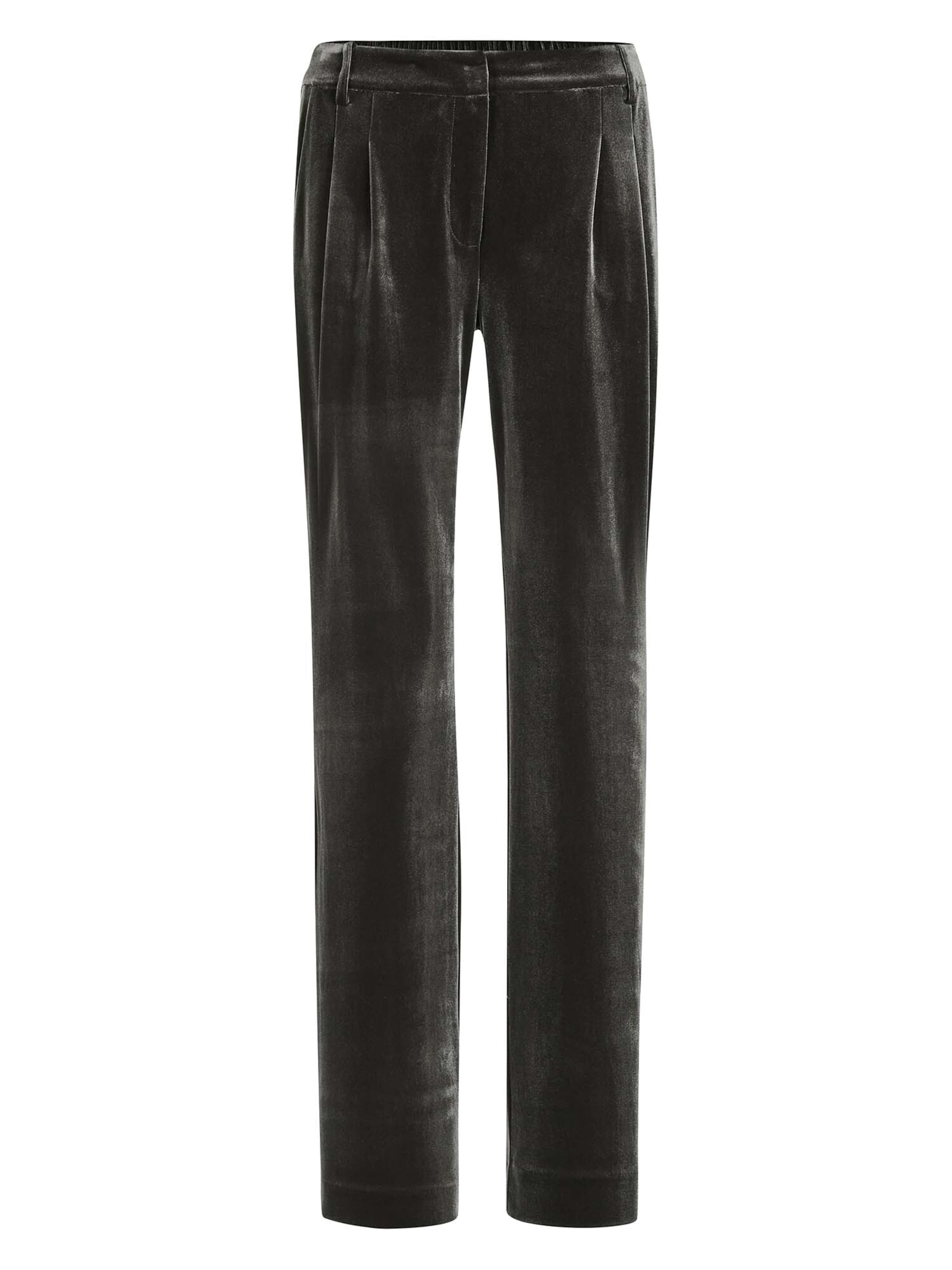 Wide Leg Pantalon MADELEINE en gris : devant