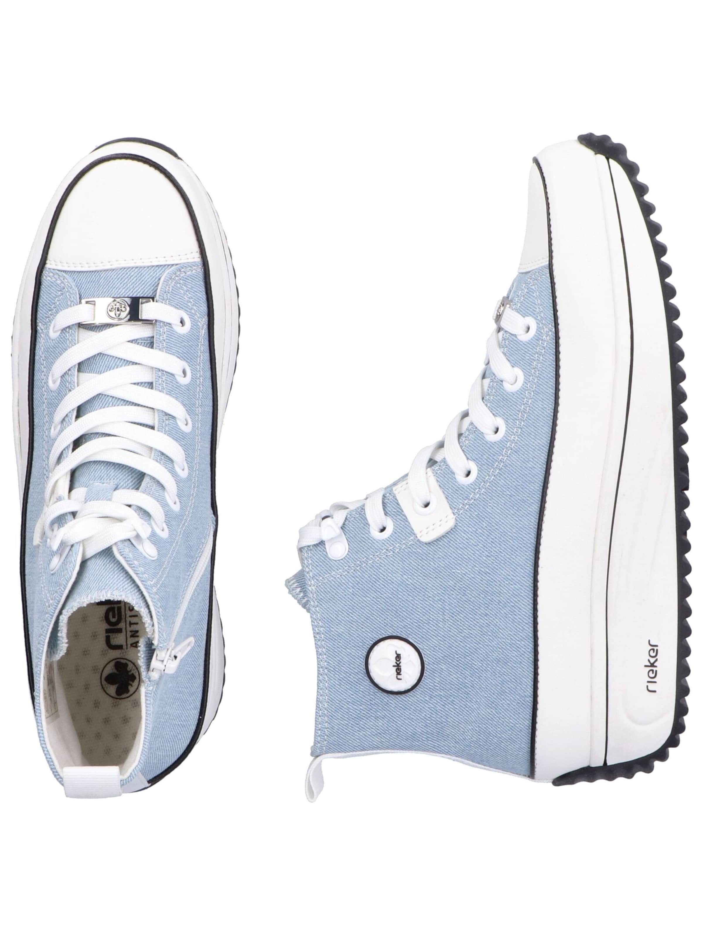 Rieker High-Top Sneakers in Blue