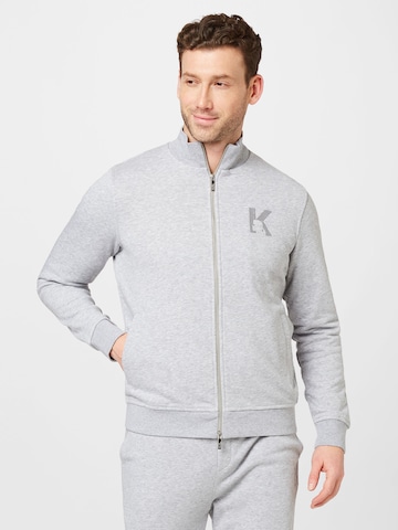 Karl Lagerfeld Sweatjacke in Grau: predná strana