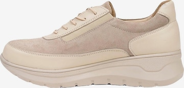 Baskets basses 'Sneaker' Desa en beige : devant
