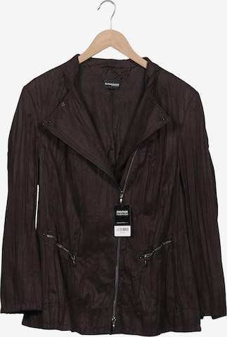 SAMOON Jacke 4XL in Braun: Vorderseite