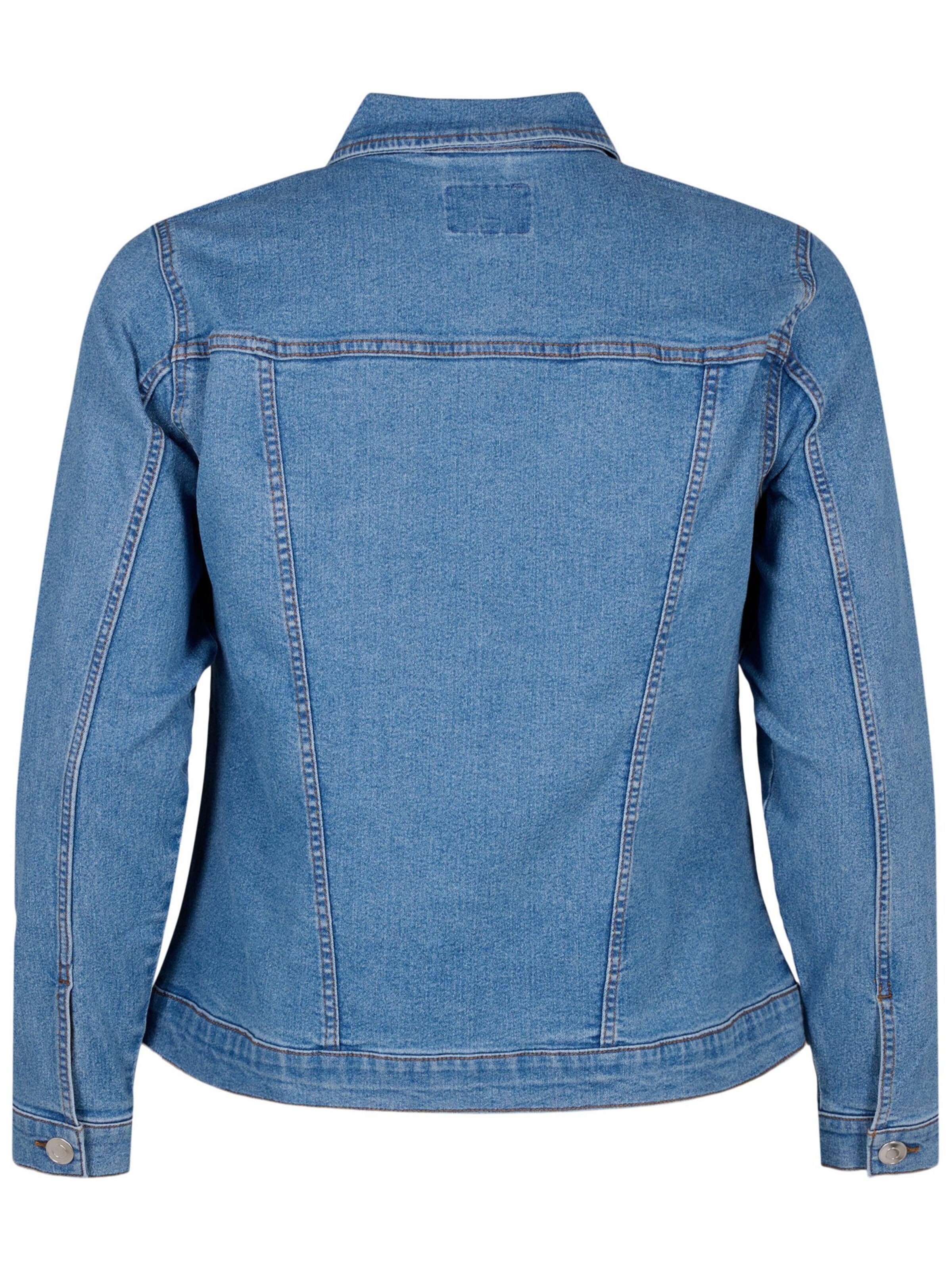 Zizzi Prehodna jakna 'Nina' | modra barva