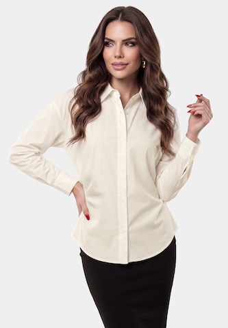 faina - Blusa en amarillo: frente