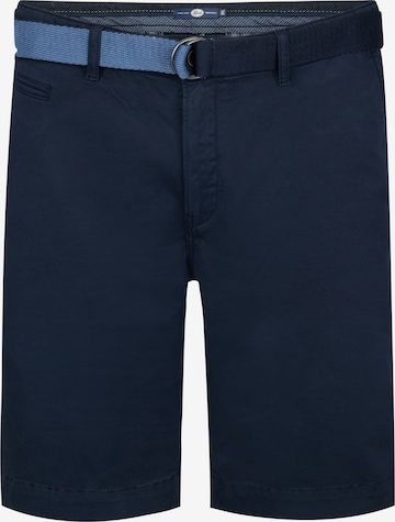 Petrol Industries Regular Chinohousut 'Waveview' värissä sininen: etupuoli